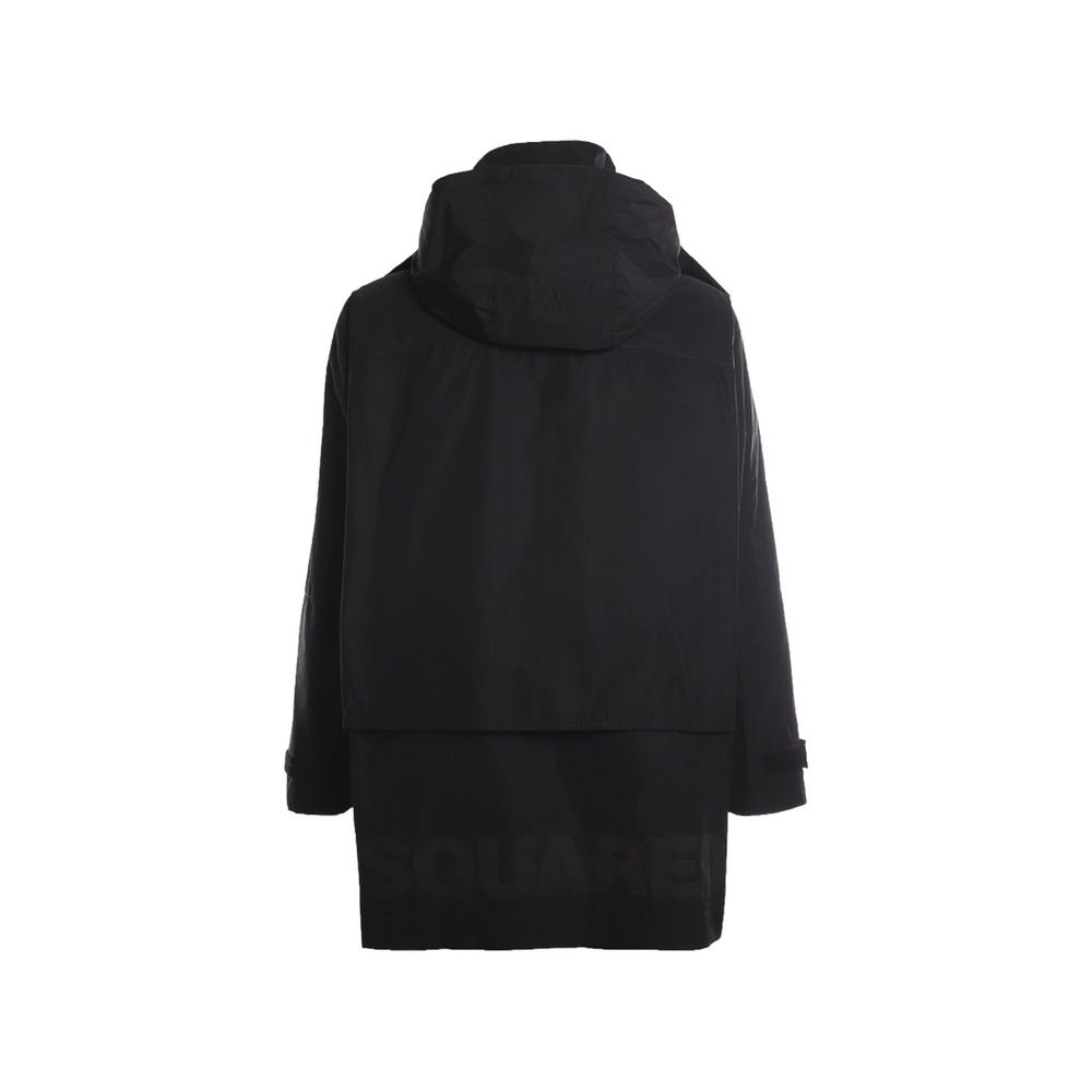Dsquared² Black Nylon Shell Men's Jacket