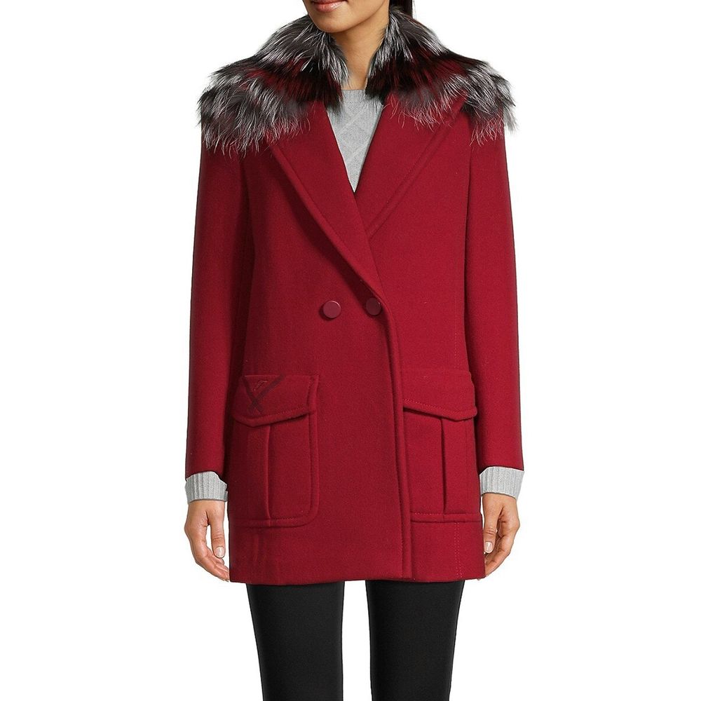 Fendi Multicolor Virgin Wool Women's Coat