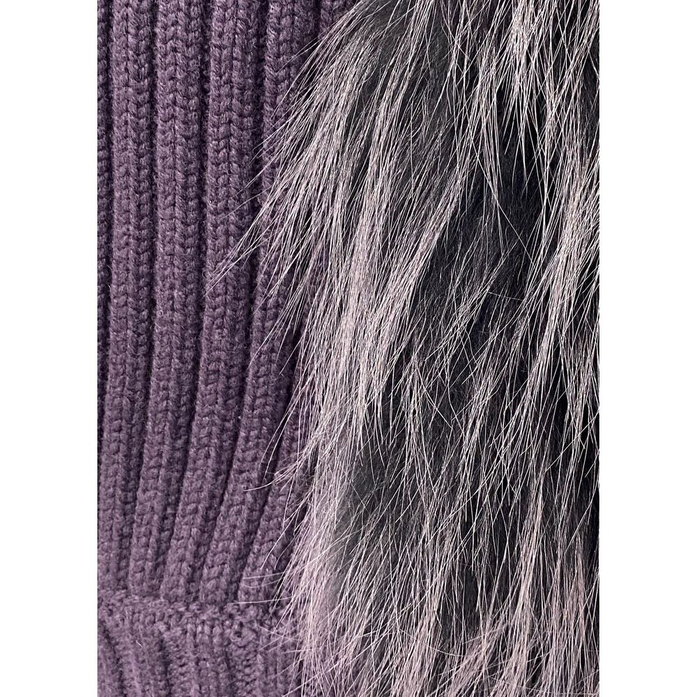 Fabiana Filippi Gray Merino Wool Sleeveless Women's Jacket