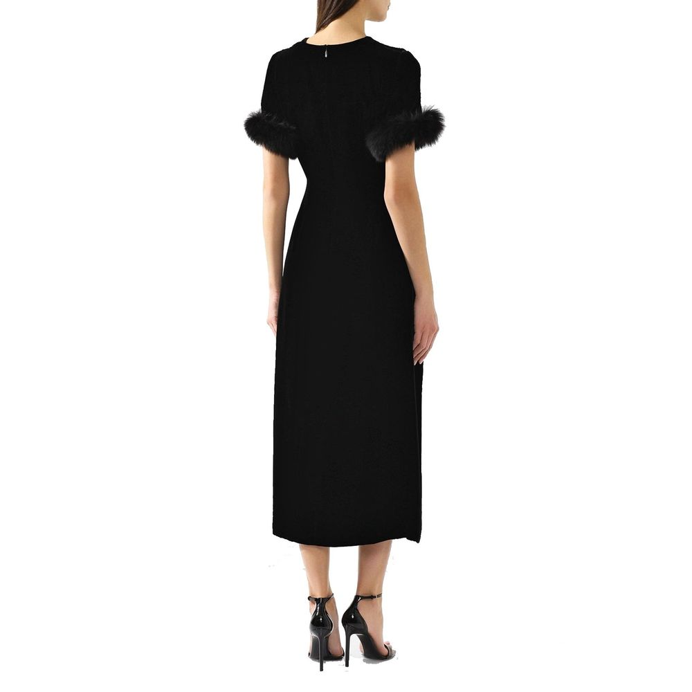 Fendi Black Viscose Casual Women's Dress