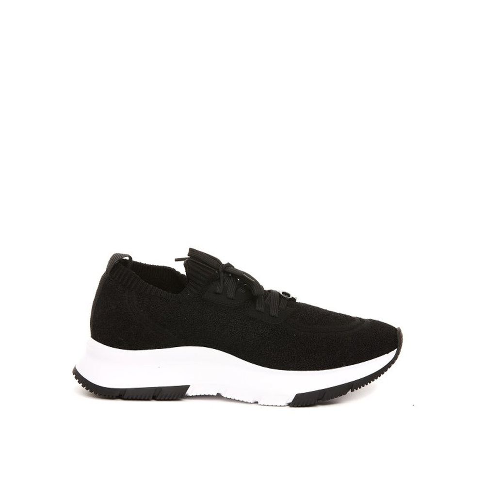 Gianvito Rossi Black Fabric Athletic Women's Sneakers