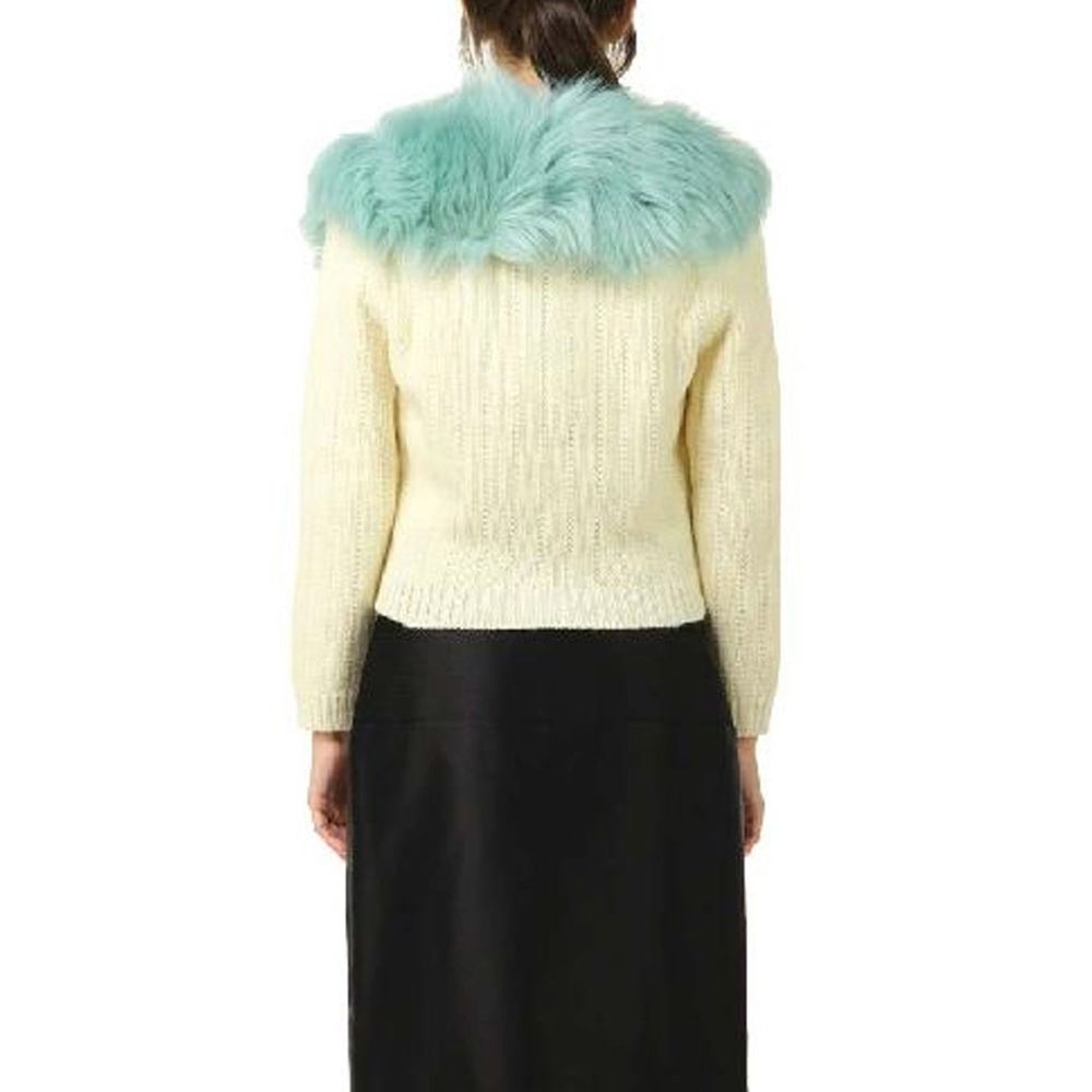 Gucci White Wool Women's Cardigan