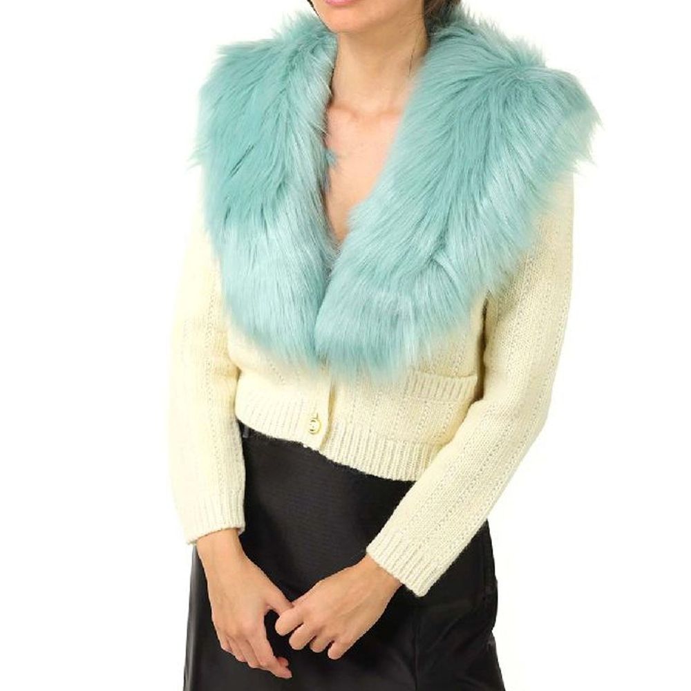 Gucci White Wool Women's Cardigan