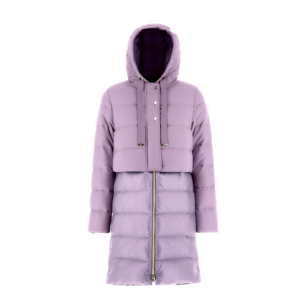 Herno Purple Cashmere Women's Coat