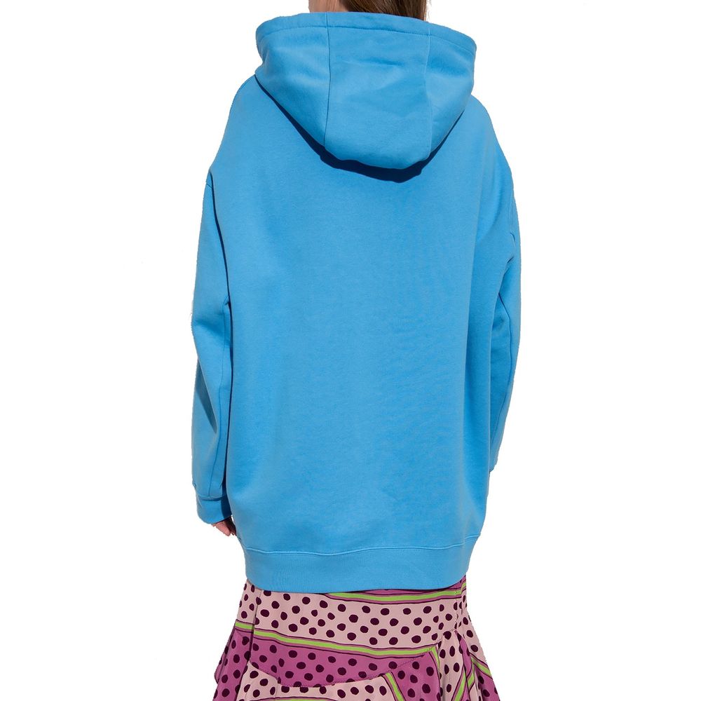 Marni Blue Cotton Women's Sweatshirt