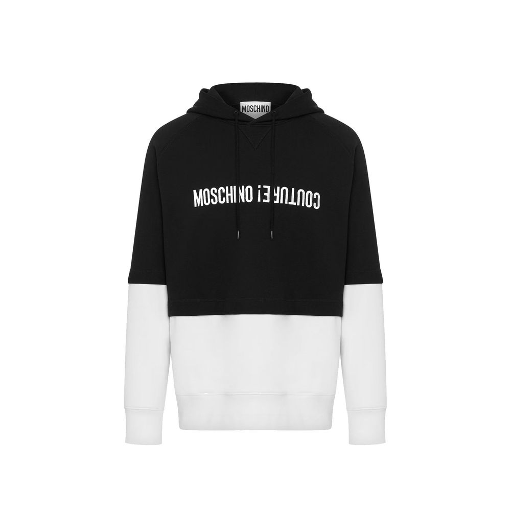 Moschino Black Cotton Men's Sweatshirt