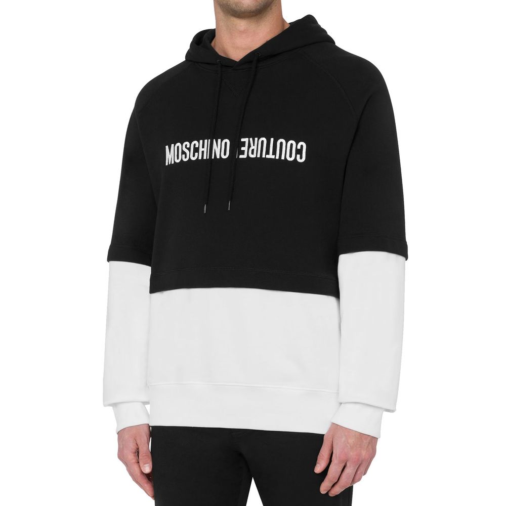 Moschino Black Cotton Men's Sweatshirt