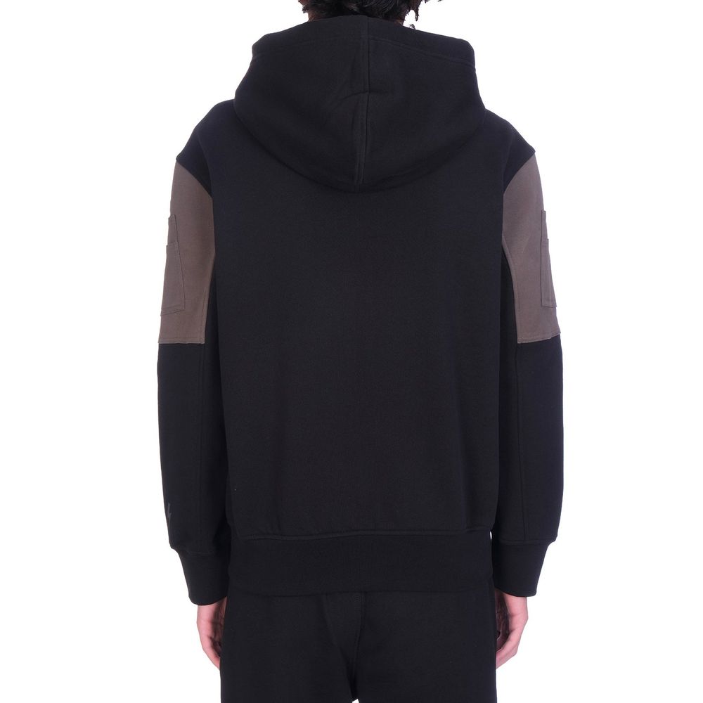 Neil Barrett Black Cotton Men's Sweatshirt