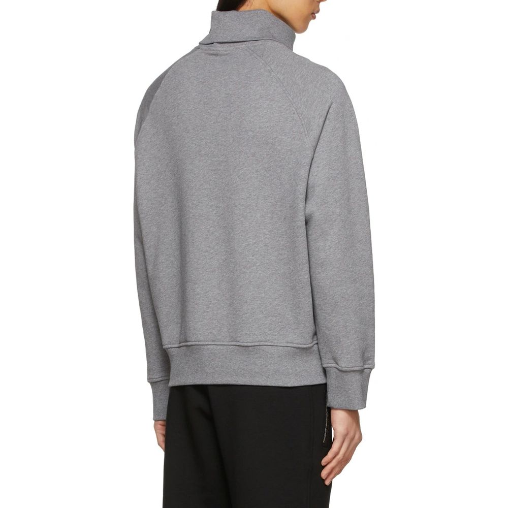 Neil Barrett Gray Cotton Men's Sweatshirt