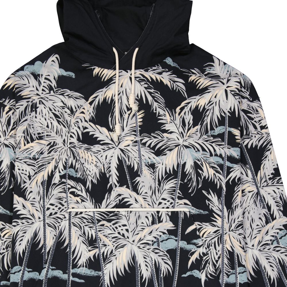 Palm Angels Black Cotton Men's Sweatshirt