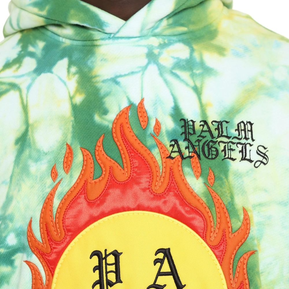 Palm Angels Bicolor Cotton Men's Sweatshirt