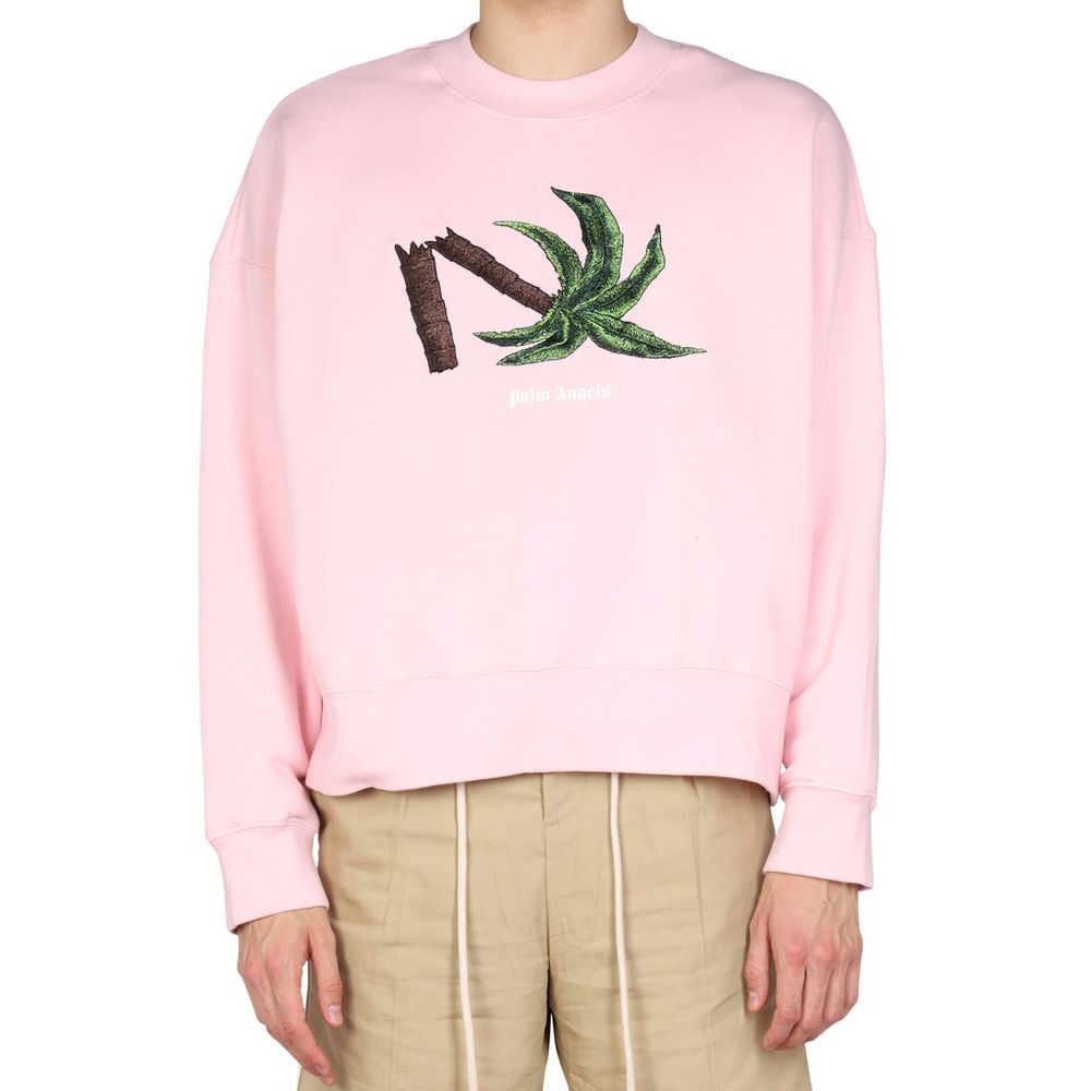 Palm Angels Multicolor Cotton Men's Sweatshirt