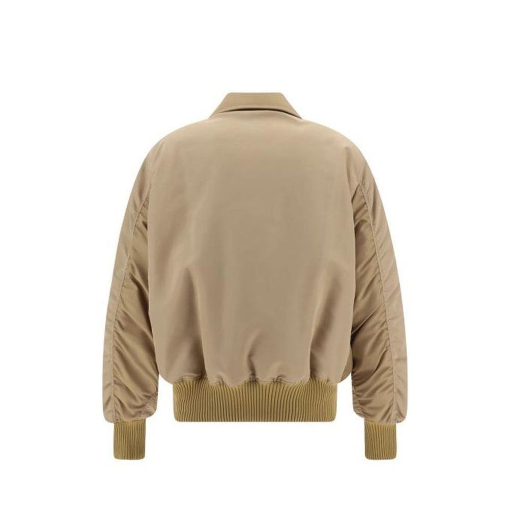 Palm Angels Beige Polyamide Men's Bomber