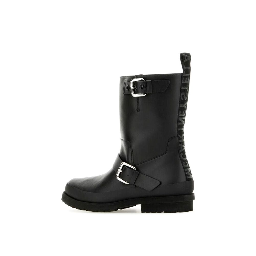 Stella McCartney Black Polyester Ankle Women's Boots