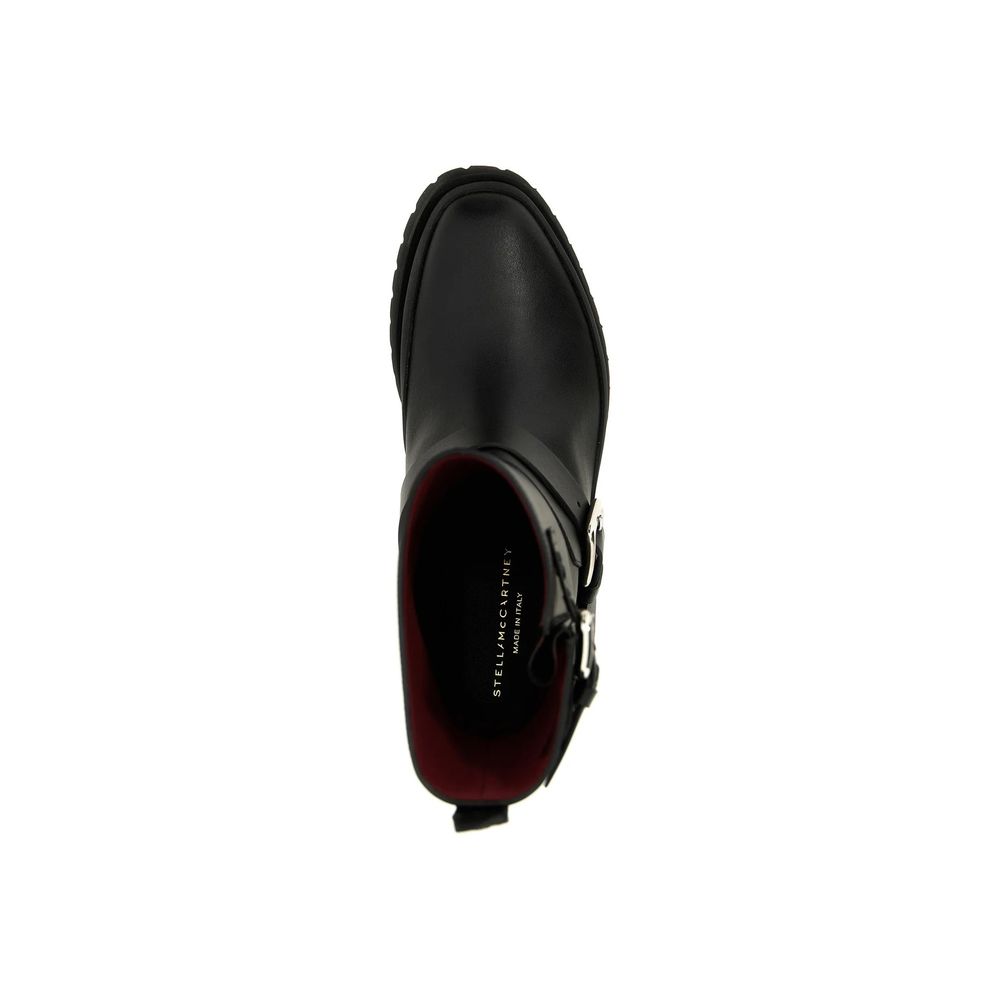 Stella McCartney Black Polyester Ankle Women's Boots