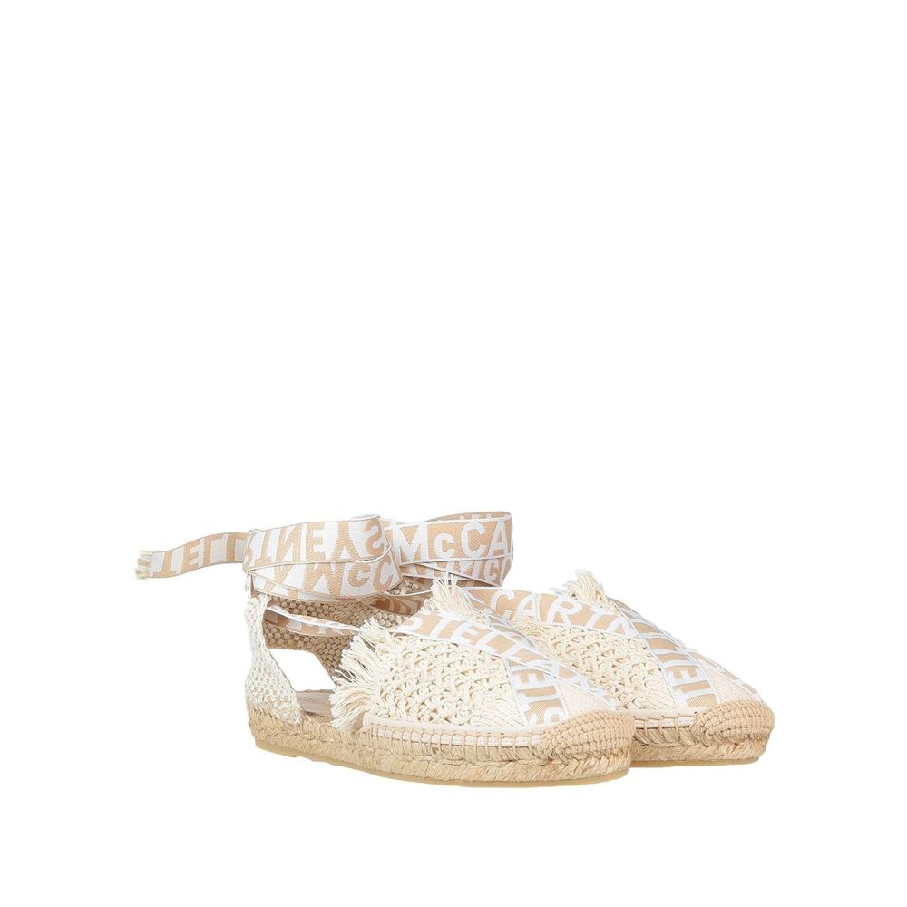Stella McCartney Beige Canvas Women's Espadrilles