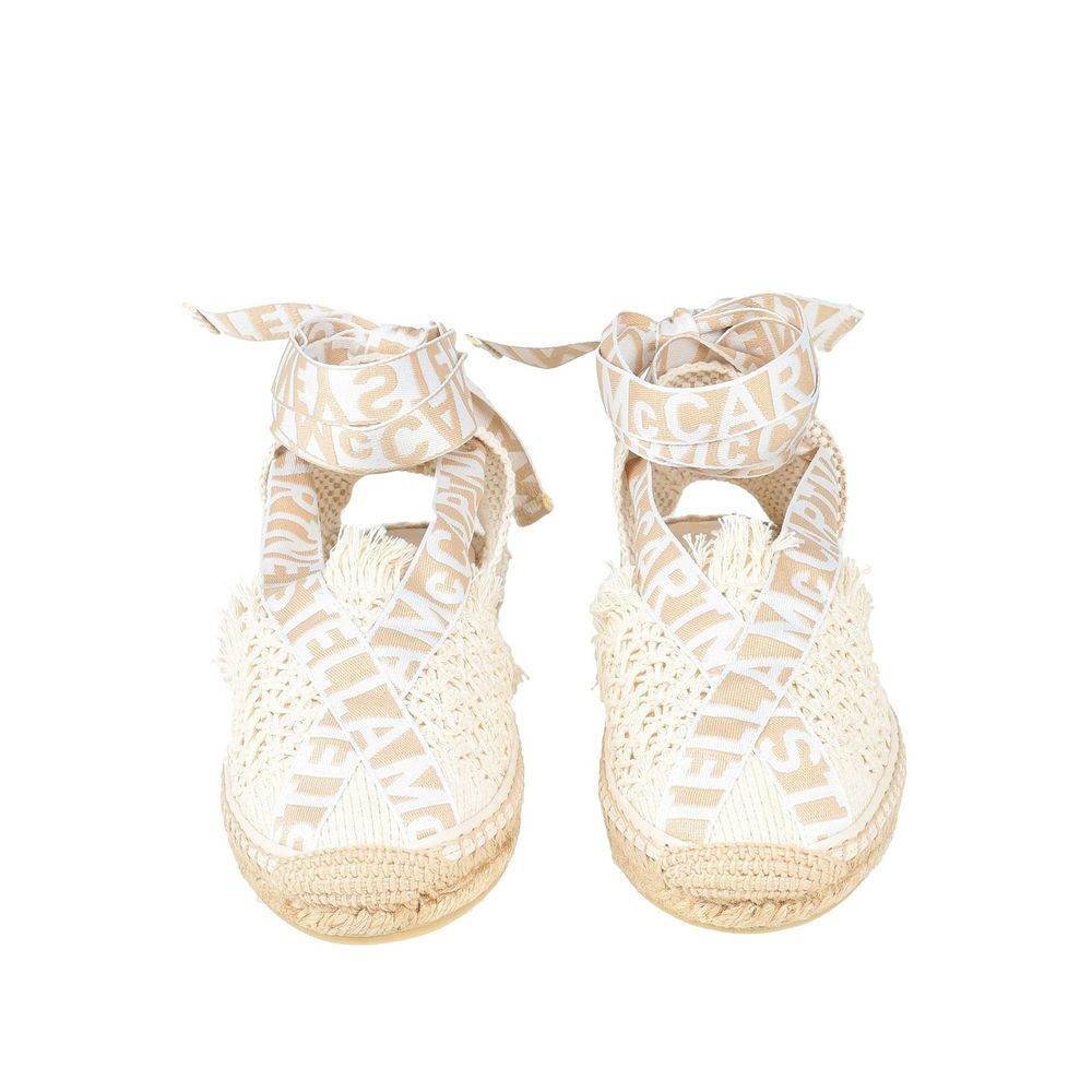 Stella McCartney Beige Canvas Women's Espadrilles