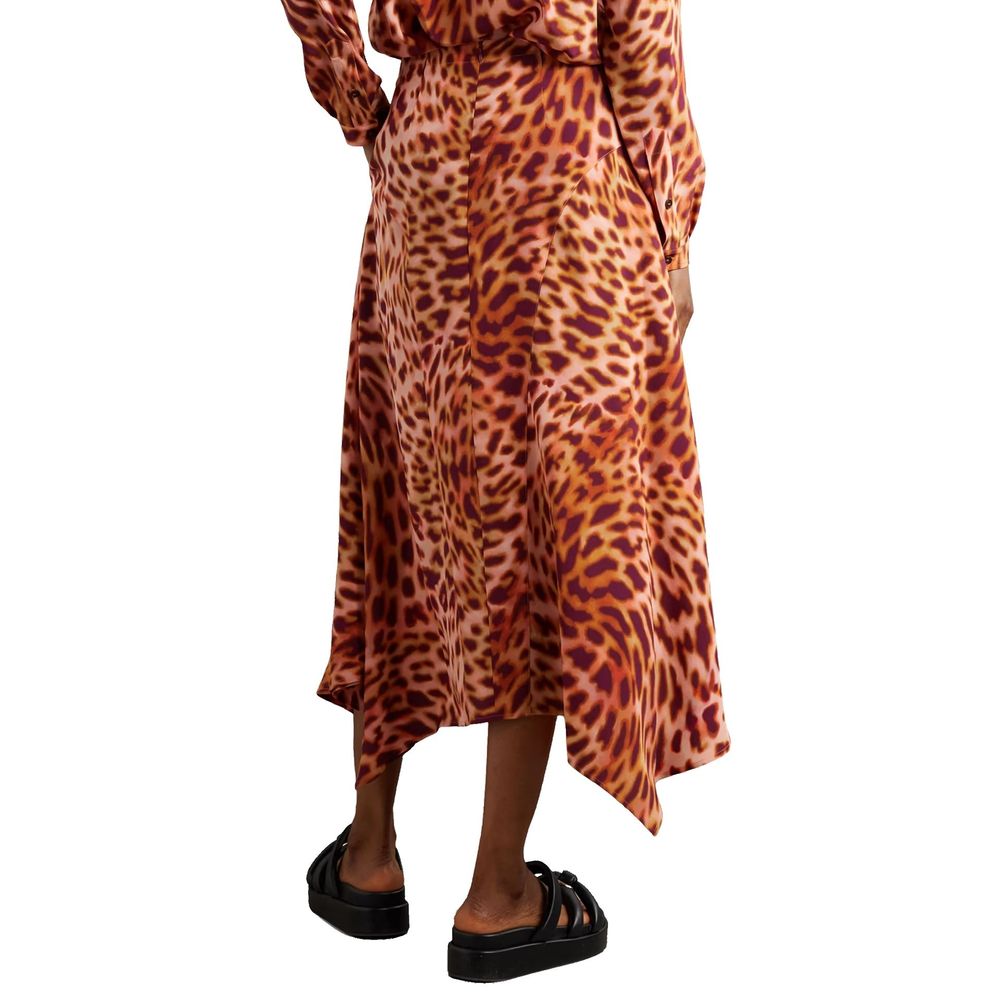 Stella McCartney Orange Silk Casual Women's Dress