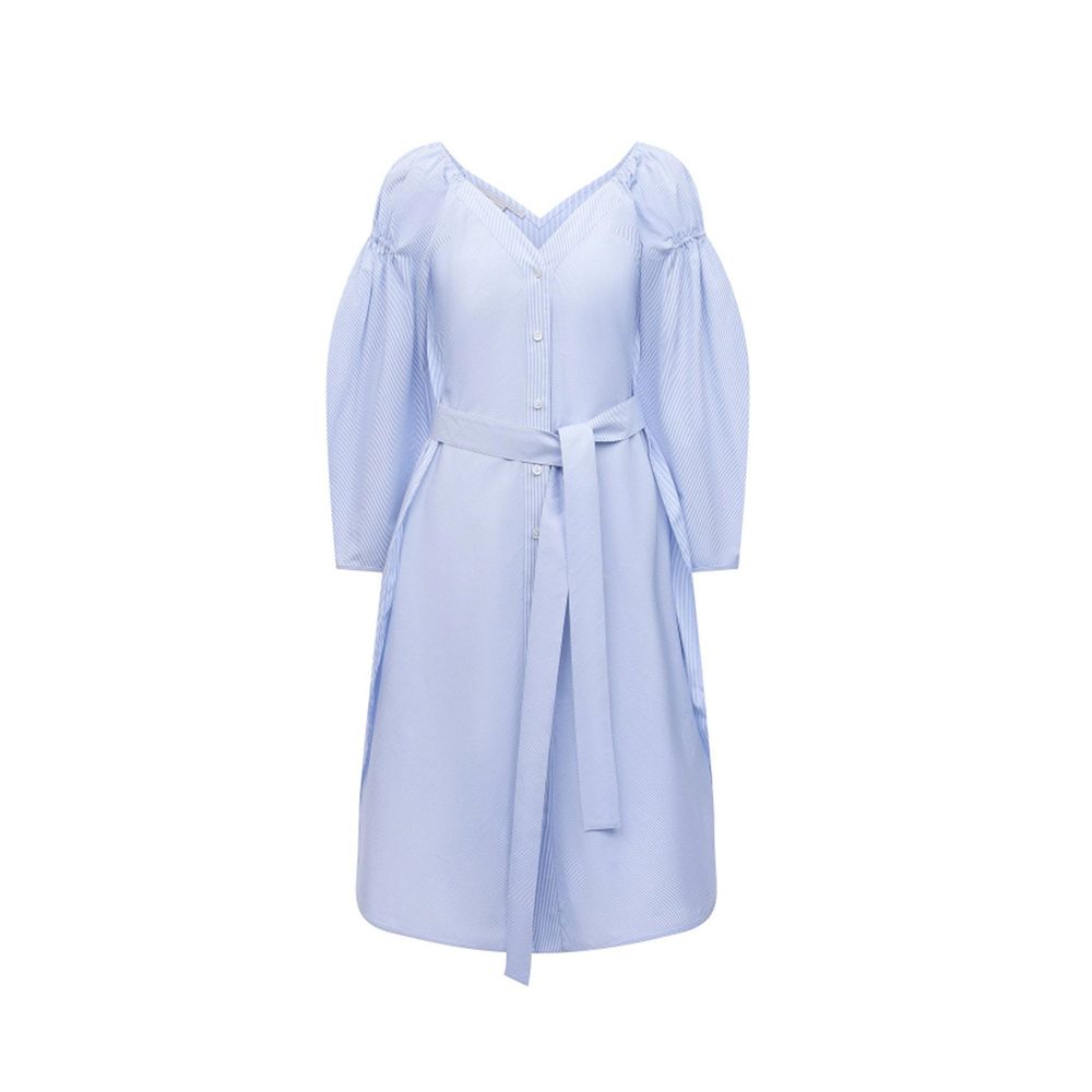 Stella McCartney Blue Cotton Casual Women's Dress