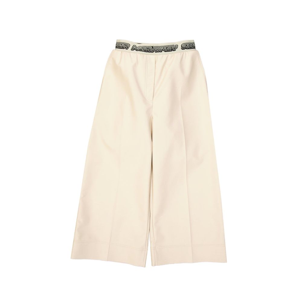 Stella McCartney Beige Viscose Casual Women's Pants