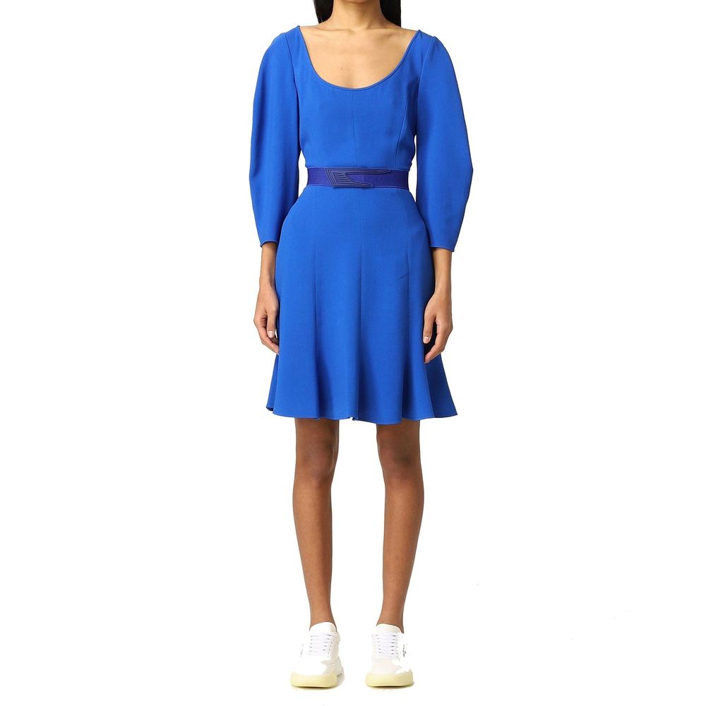 Stella McCartney Blue Viscose Casual Women's Dress