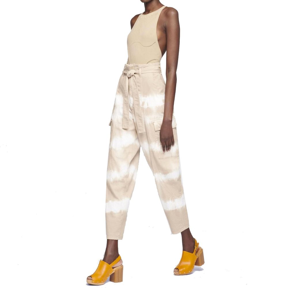 Stella McCartney White Cotton Cargo Women's Pants