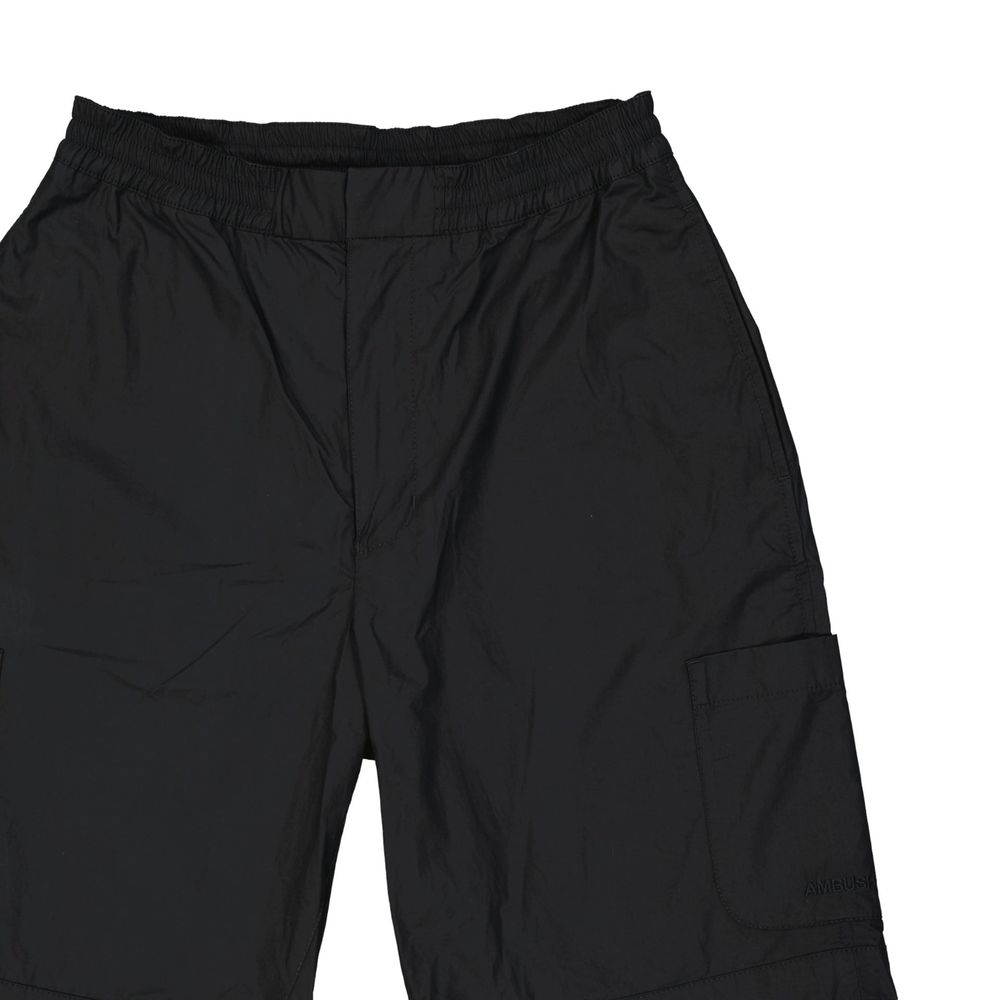 Ambush Black Cotton Cargo Men's Shorts