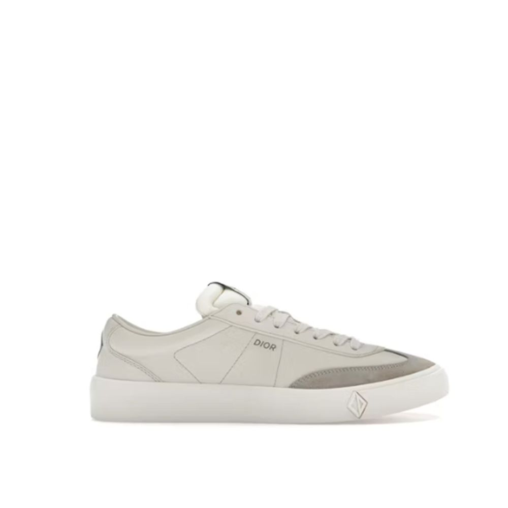 Dior Gray Calfskin Low Top Men's Sneakers