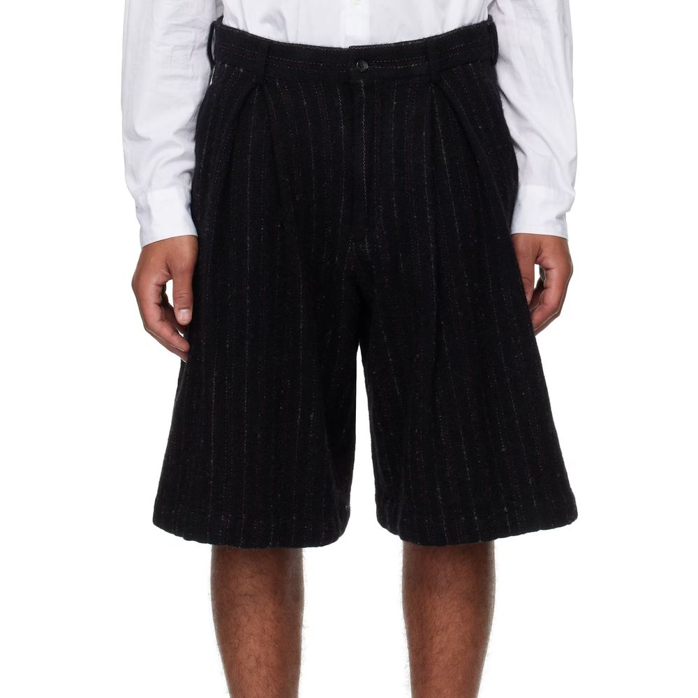 Comme Des Garçons Black Nylon Men's Shorts