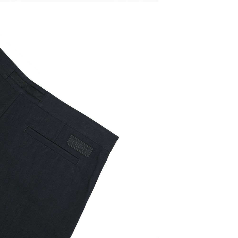 Dior Black Cotton Cargo Men's Shorts