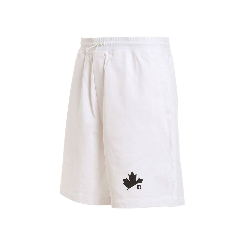 Dsquared² White Cotton Men's Shorts