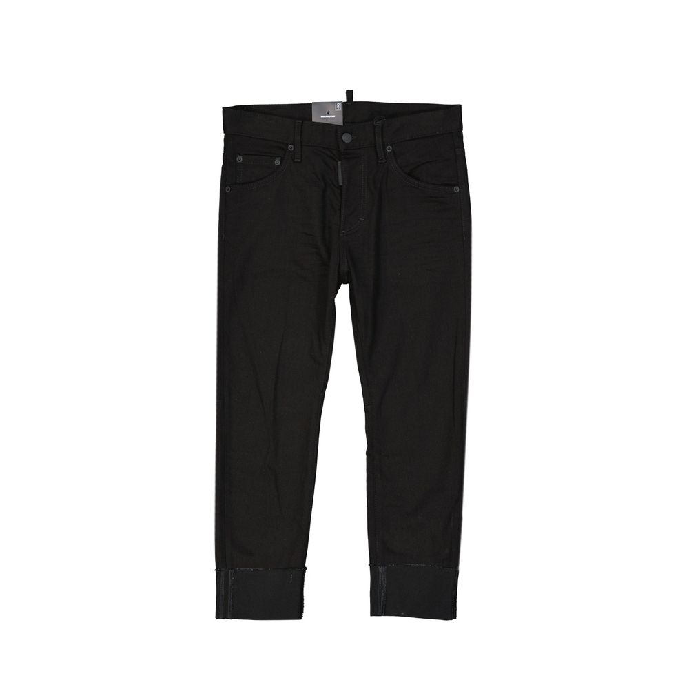 Dsquared² Black Cotton Jeans Women's Denim