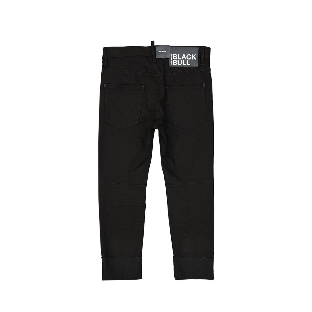 Dsquared² Black Cotton Jeans Women's Denim