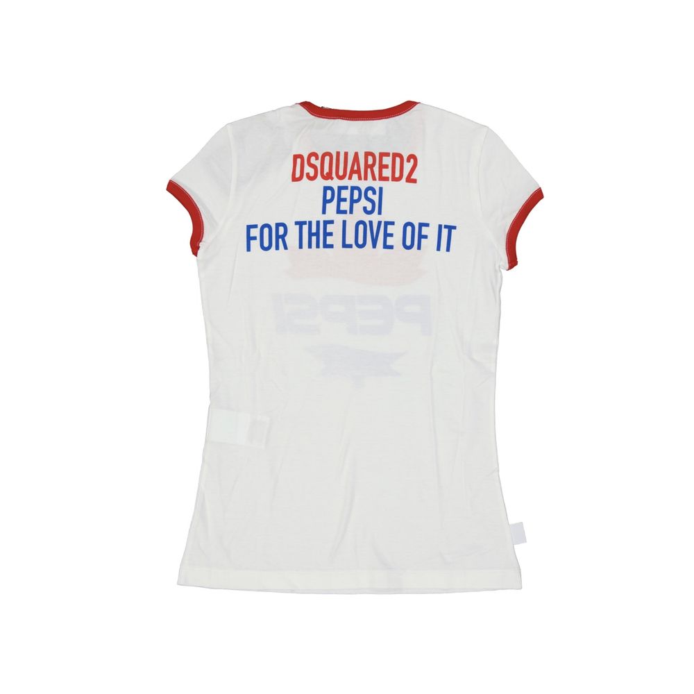 Dsquared² White Cotton Men's T-Shirt