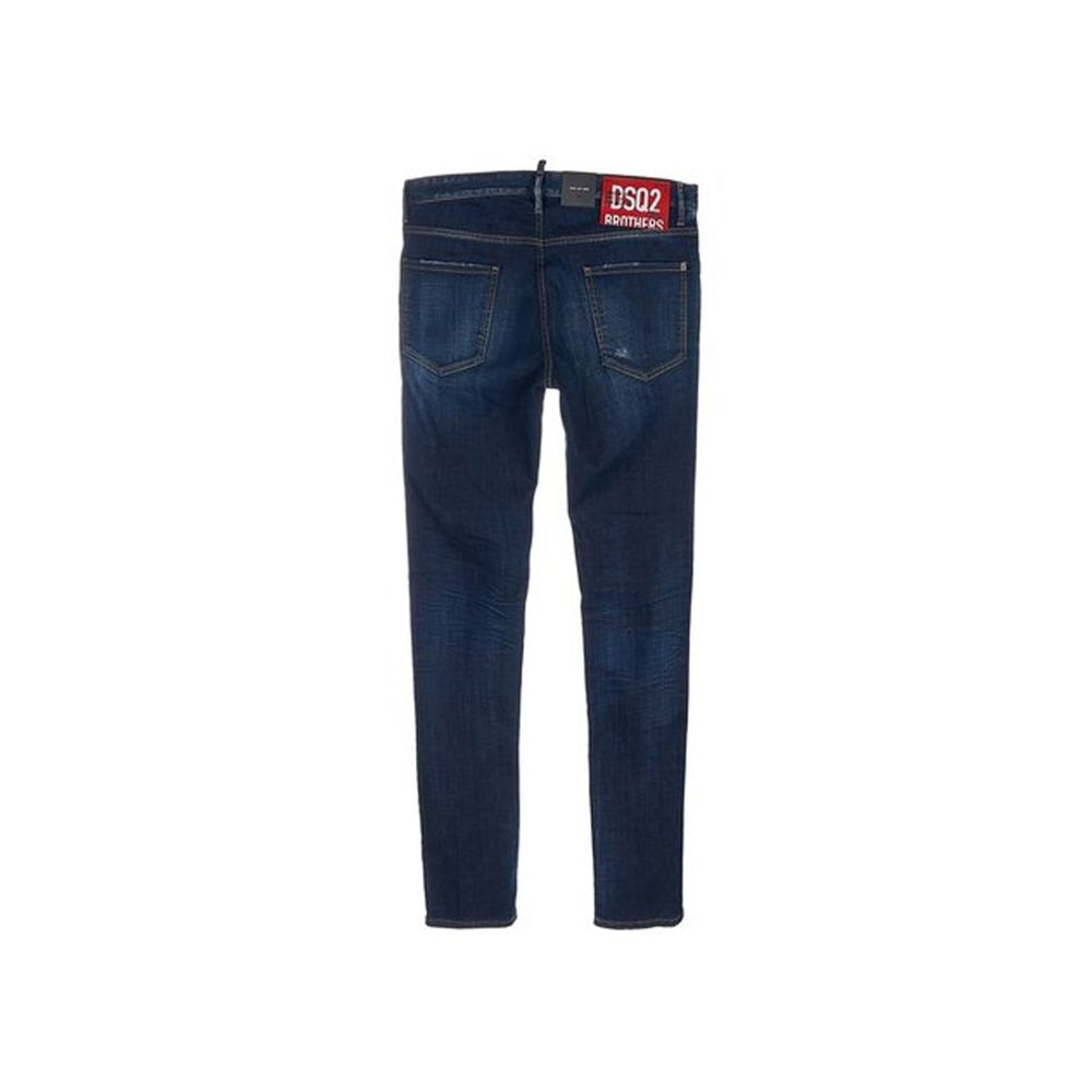 Dsquared² Blue Cotton Slim Fit Women's Jeans