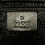 Gucci Black Canvas Backpack Bag (Pre-Owned)