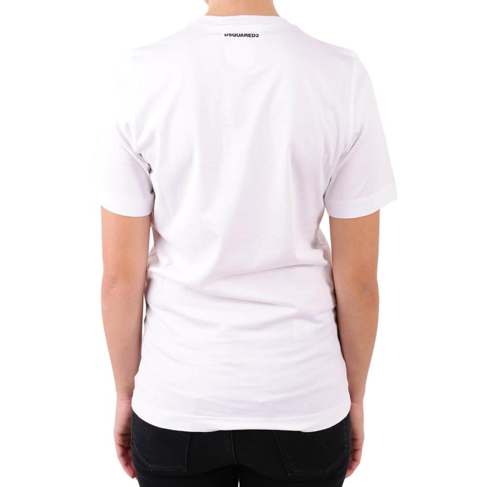 Dsquared² White Cotton Women's T-Shirt