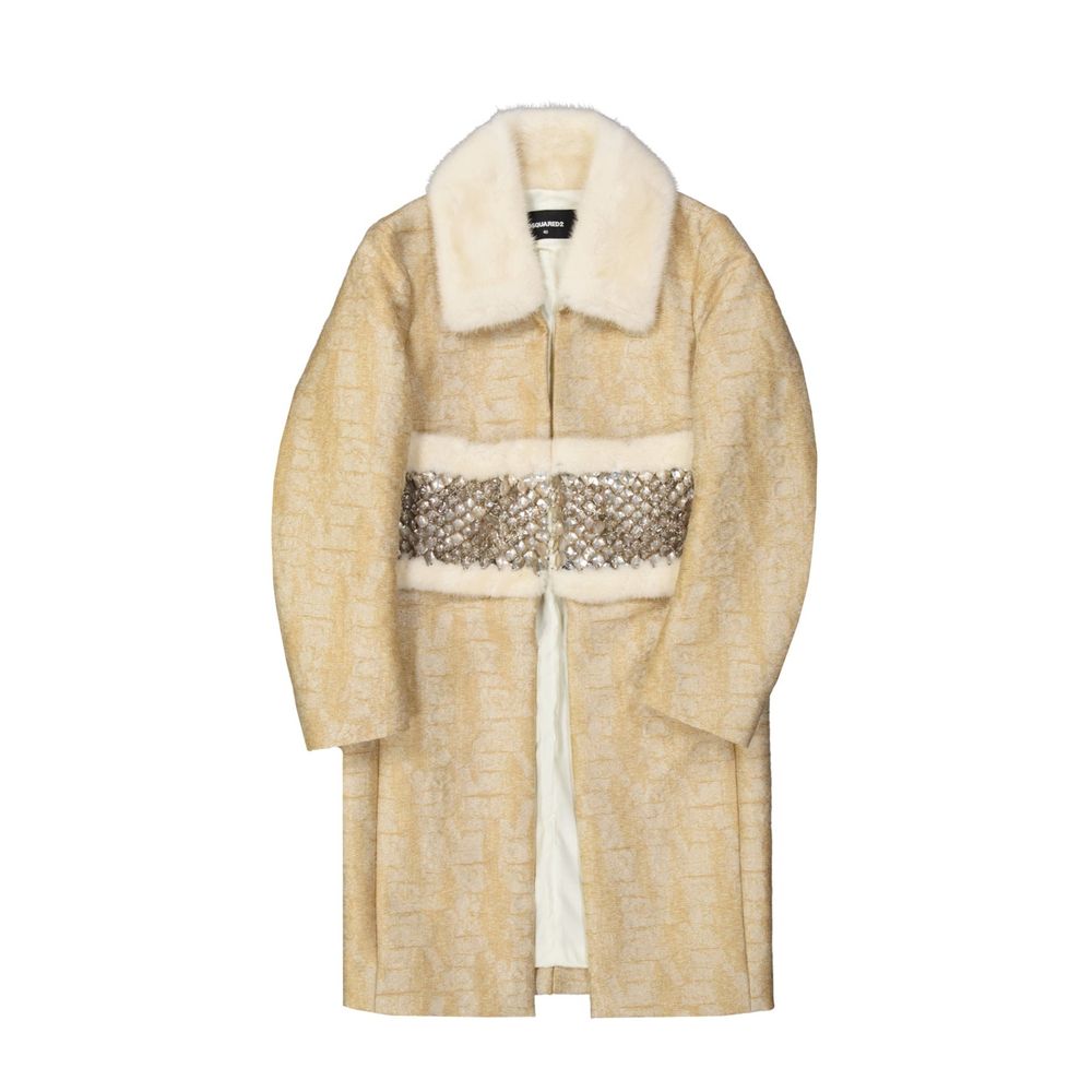 Dsquared² Beige Polyamide Women's Coat