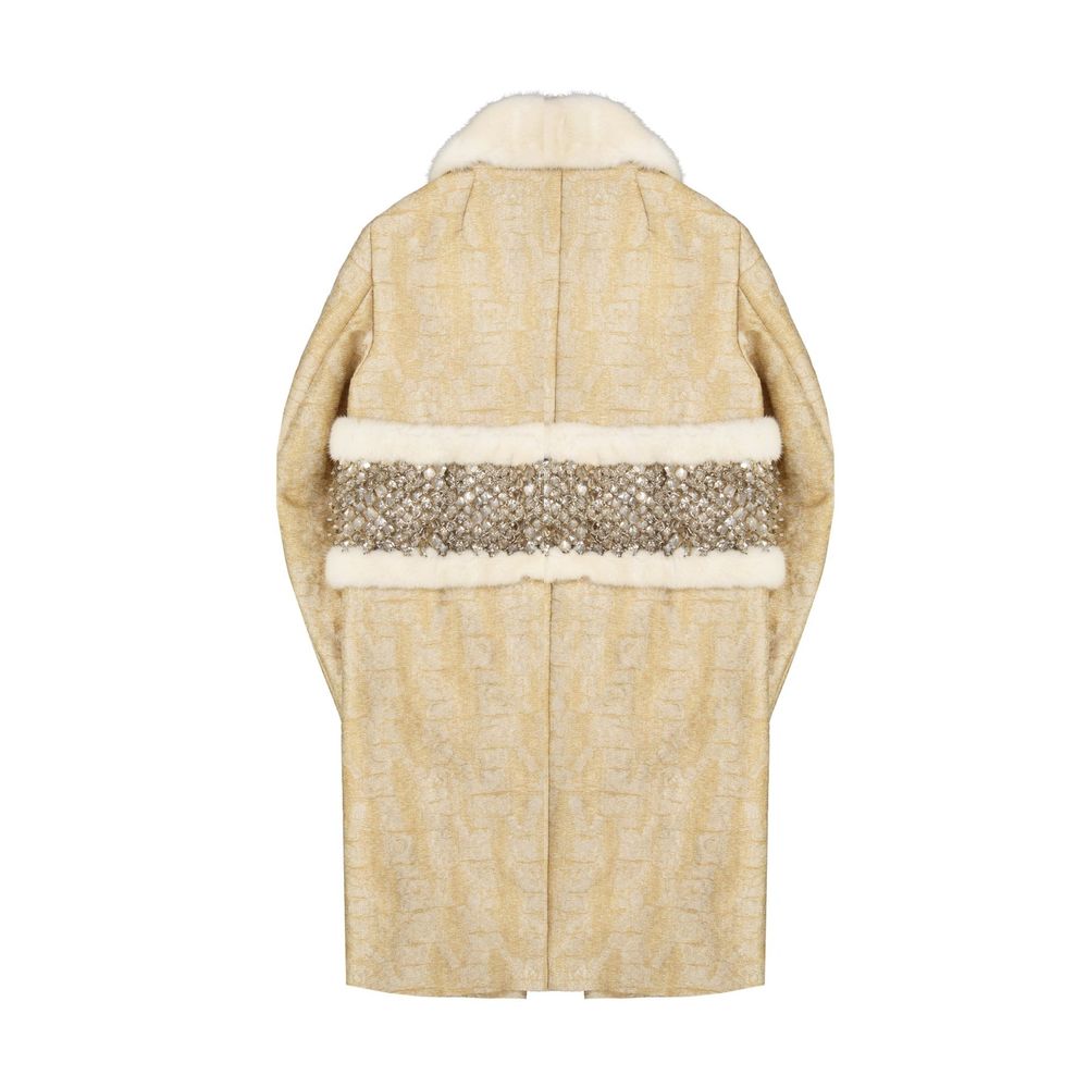 Dsquared² Beige Polyamide Women's Coat