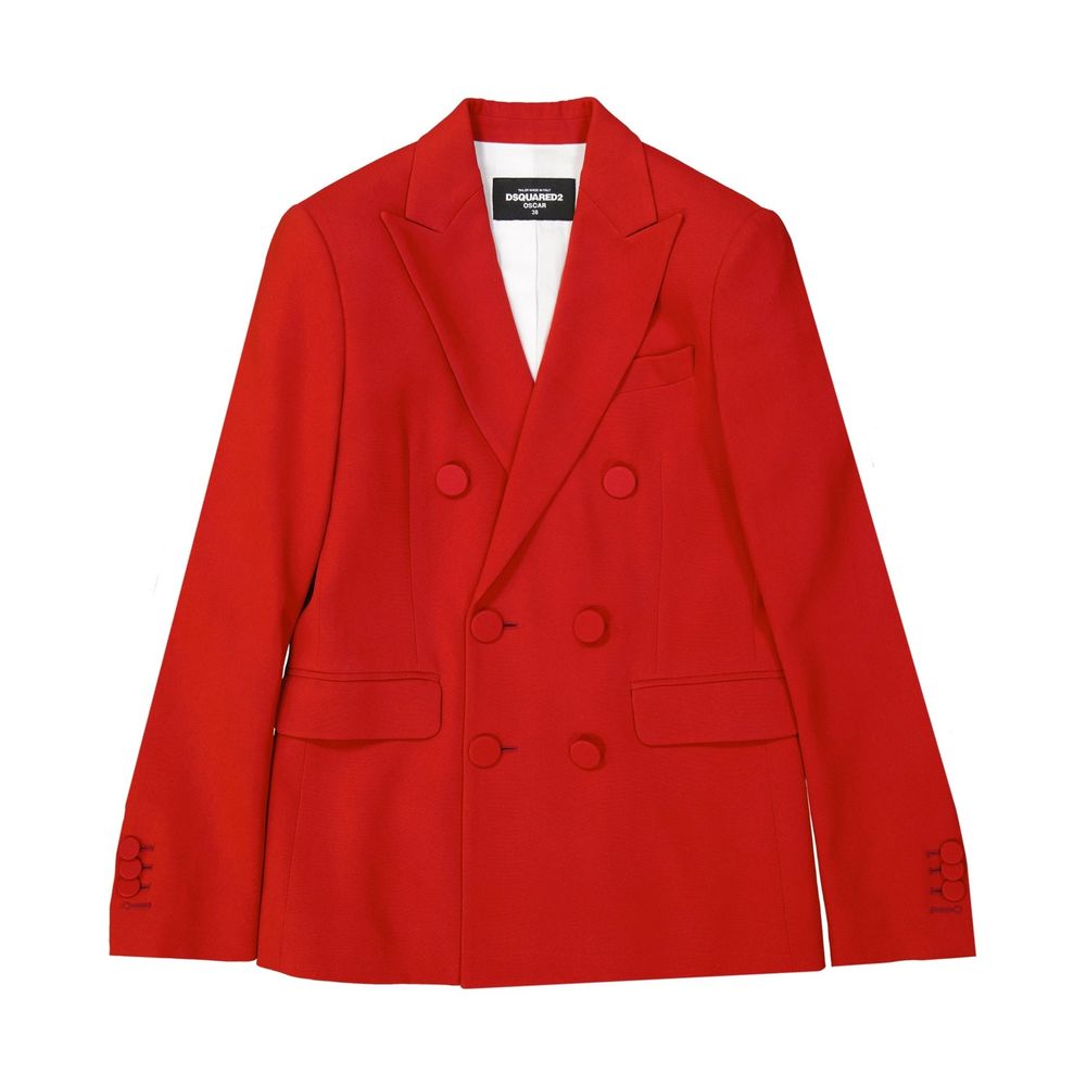Dsquared² Multicolor Viscose Full-Length Women's Jacket