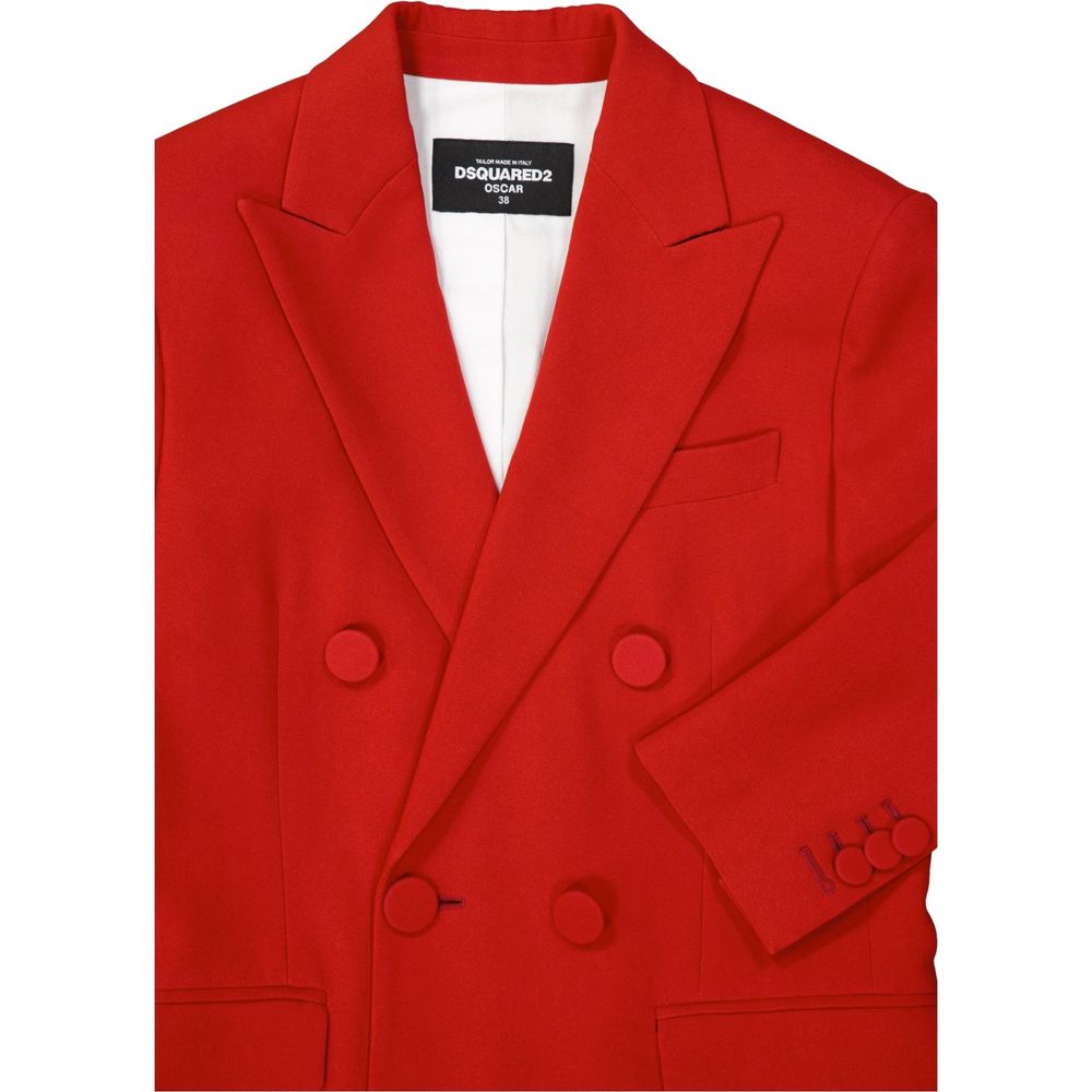 Dsquared² Multicolor Viscose Full-Length Women's Jacket