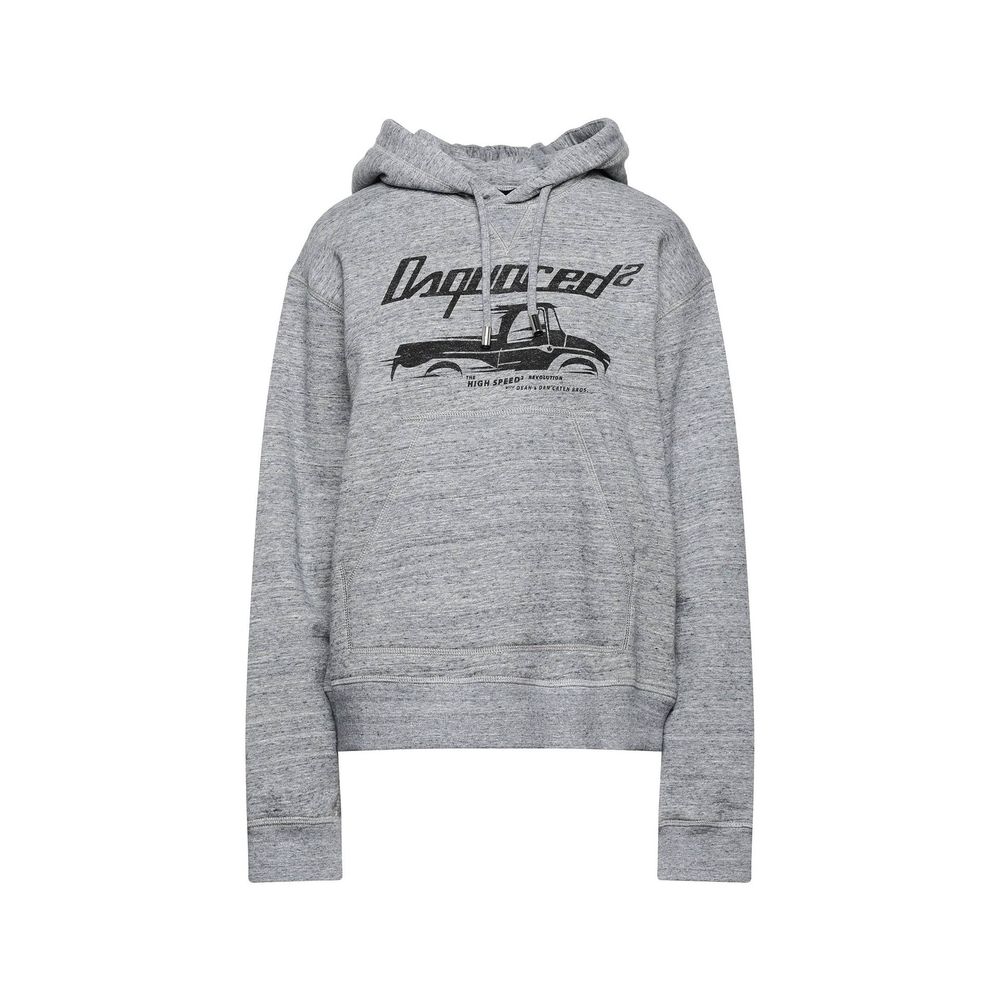 Dsquared² Gray Cotton Women's Sweatshirt
