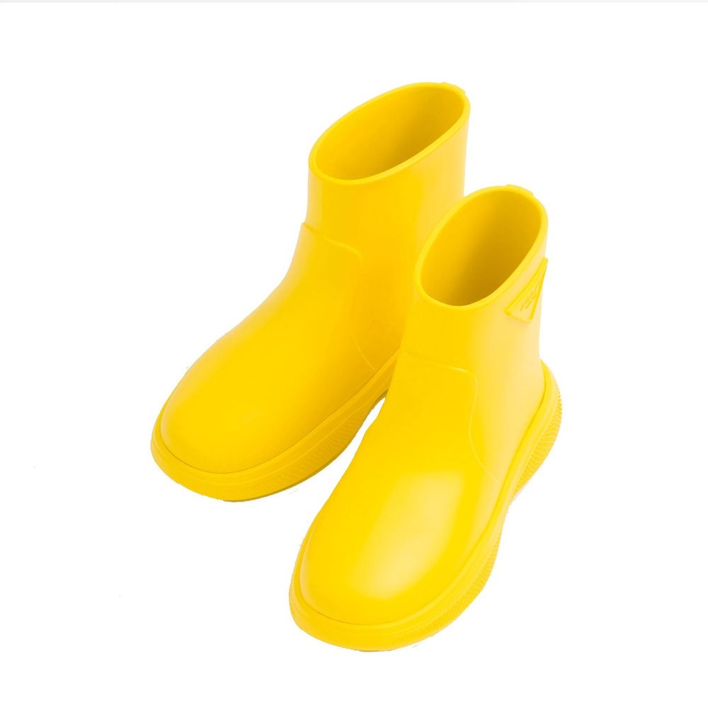 Prada Bicolor Rubber Rain Women's Boots