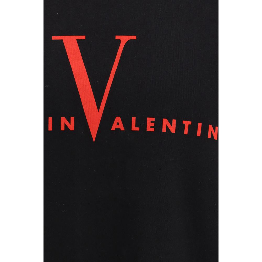 Valentino Garavani Black Cotton Men's T-Shirt