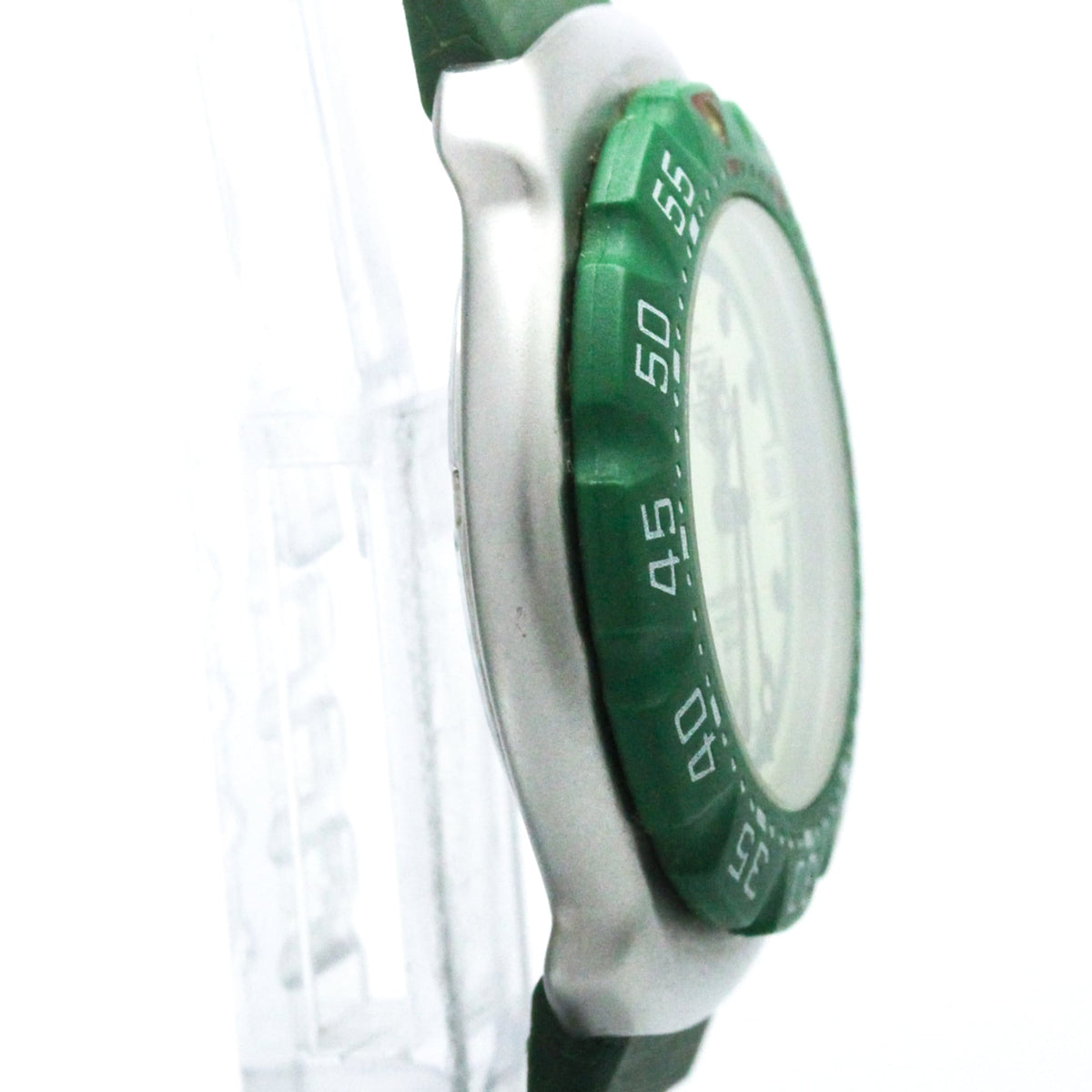 Tag Heuer Formula 1 Lady Stainless Steel And Rubber Watch (Pre-Owned)