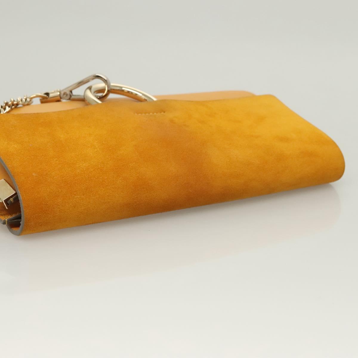 Chloé Faye Multicolour Suede Clutch Bag (Pre-Owned)