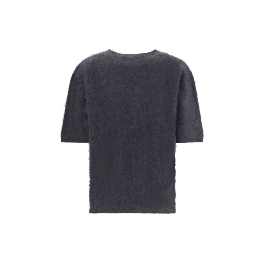 Lisa Yang Gray Cashmere Women's Sweater