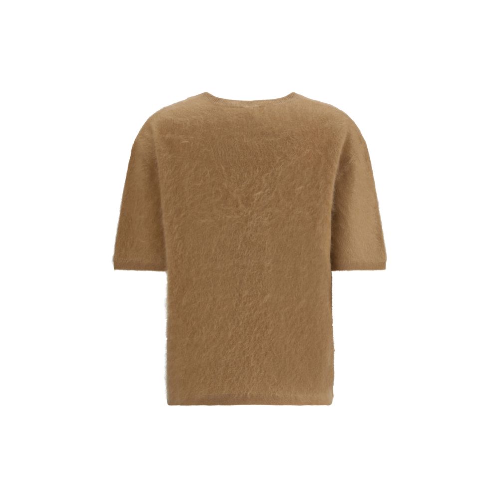 Lisa Yang Brown Cashmere Women's Sweater