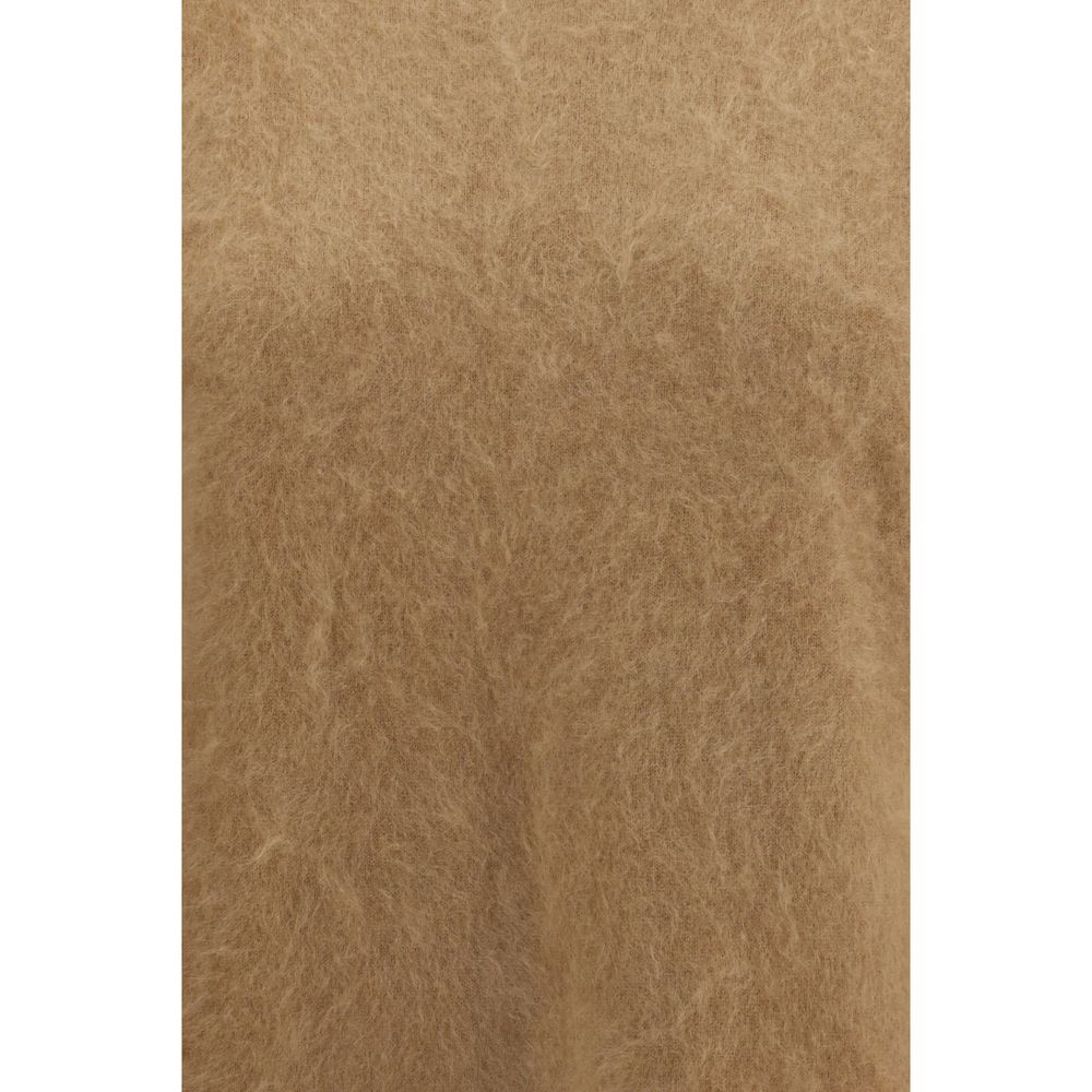 Lisa Yang Brown Cashmere Women's Sweater