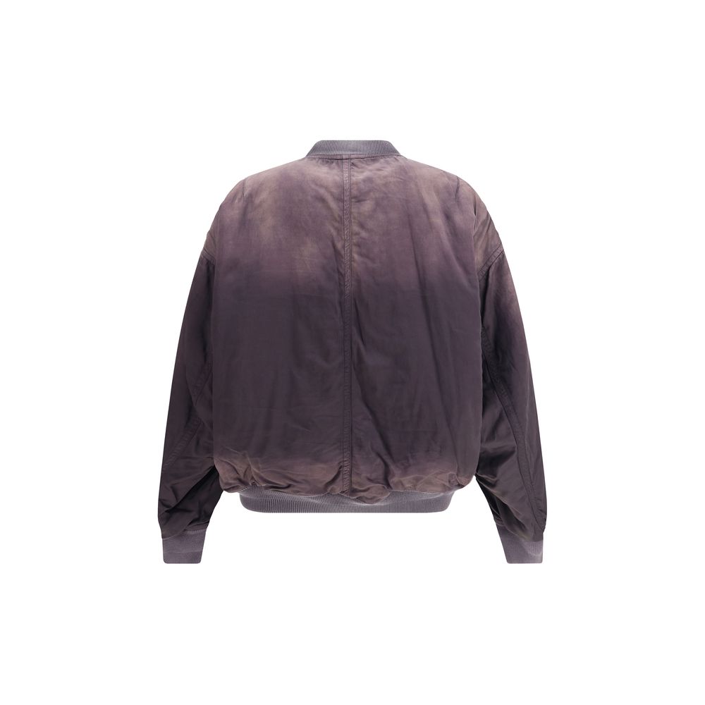 Maison Mihara Yasuhiro Black Rayon Men's Bomber